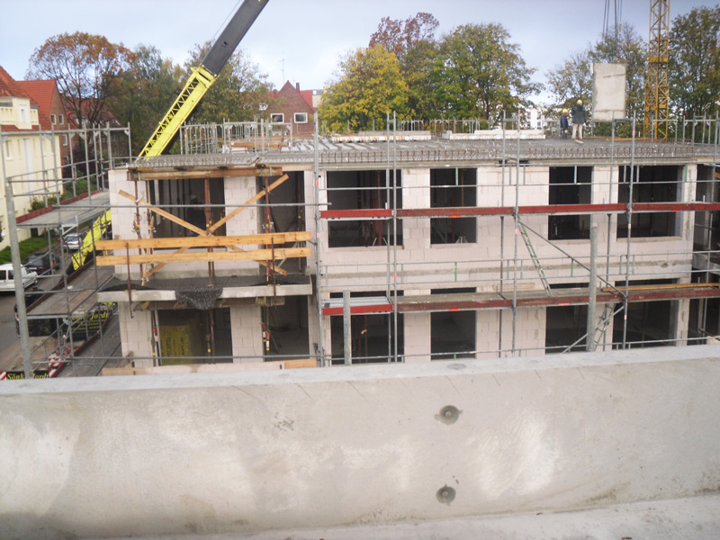 Baustelle in Lübeck