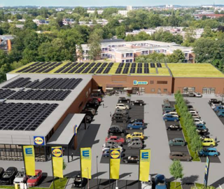 Edeka Neubau in Lübeck