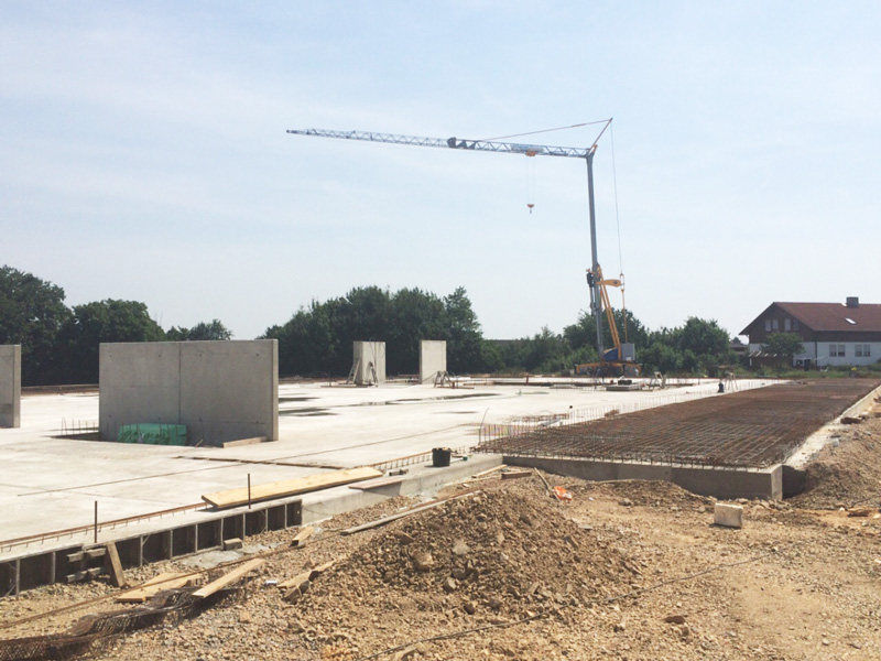 Baustelle bei Lingen